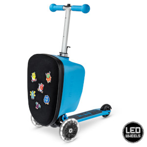 Micro Luggage Junior Patch & Play modrý