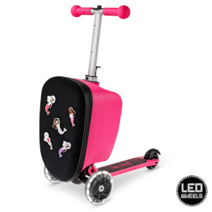 Micro Luggage Junior Patch & Play růžový